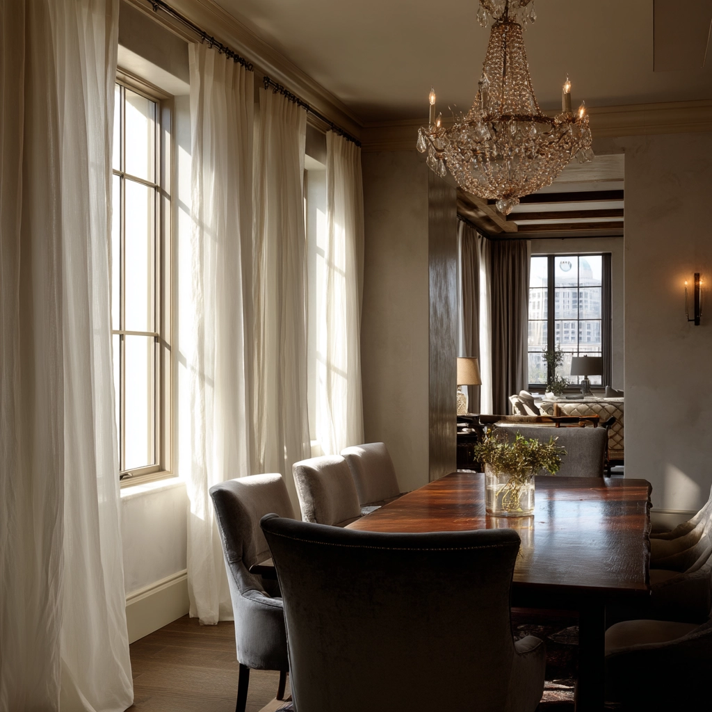 Dining Room Curtain Ideas 16