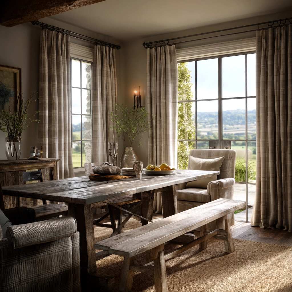 Dining Room Curtain Ideas 19