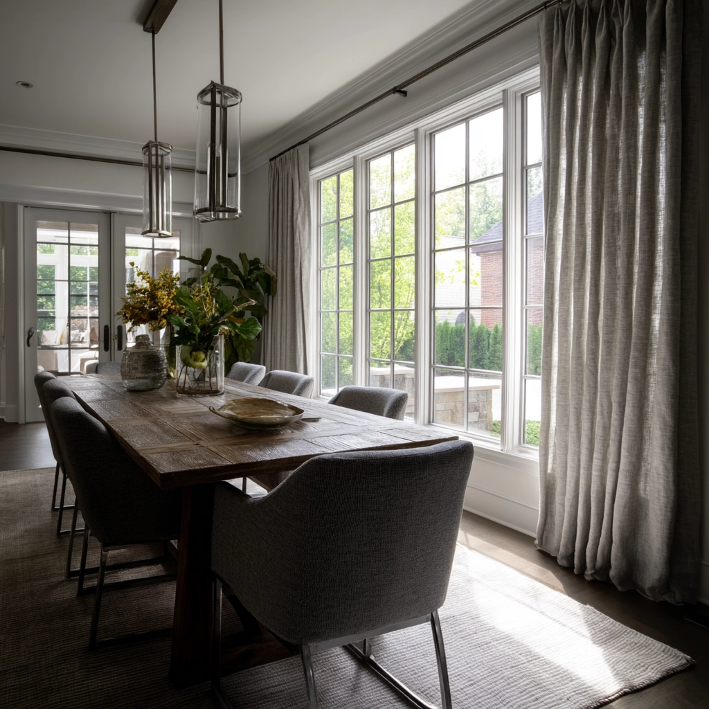 Dining Room Curtain Ideas 2