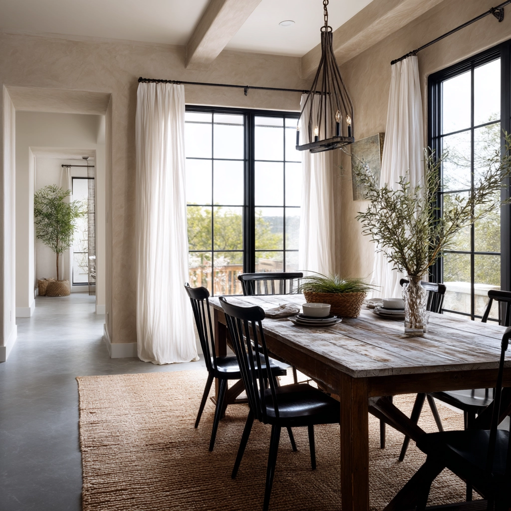 Dining Room Curtain Ideas 21