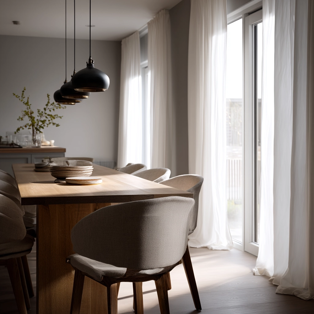 Dining Room Curtain Ideas 26