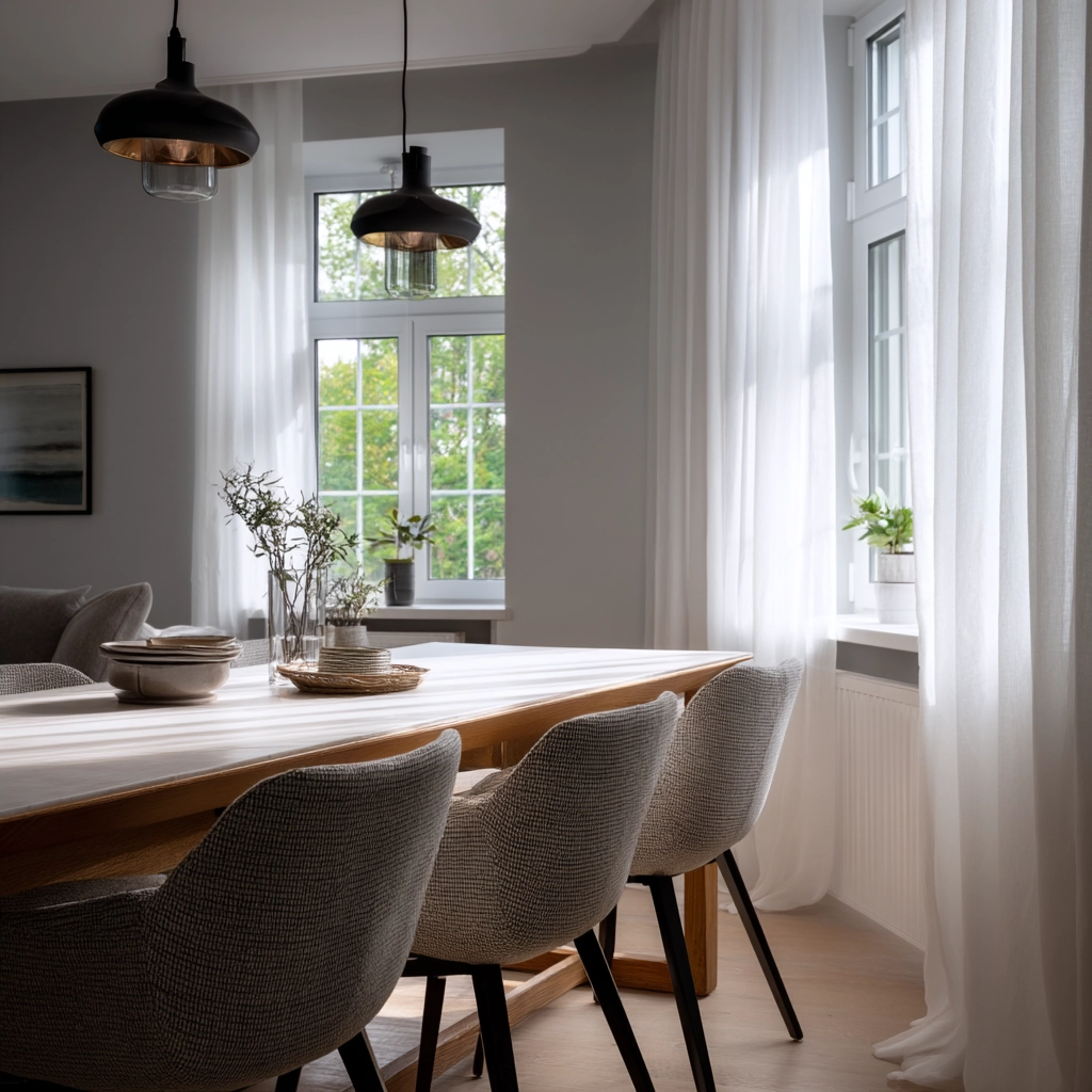 Dining Room Curtain Ideas 28