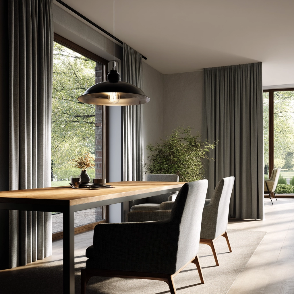 Dining Room Curtain Ideas 36