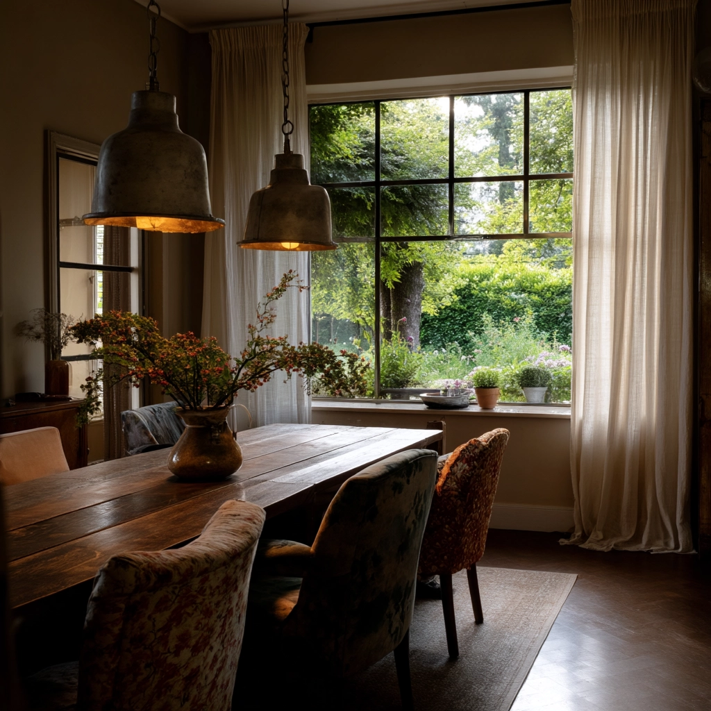 Dining Room Curtain Ideas 37