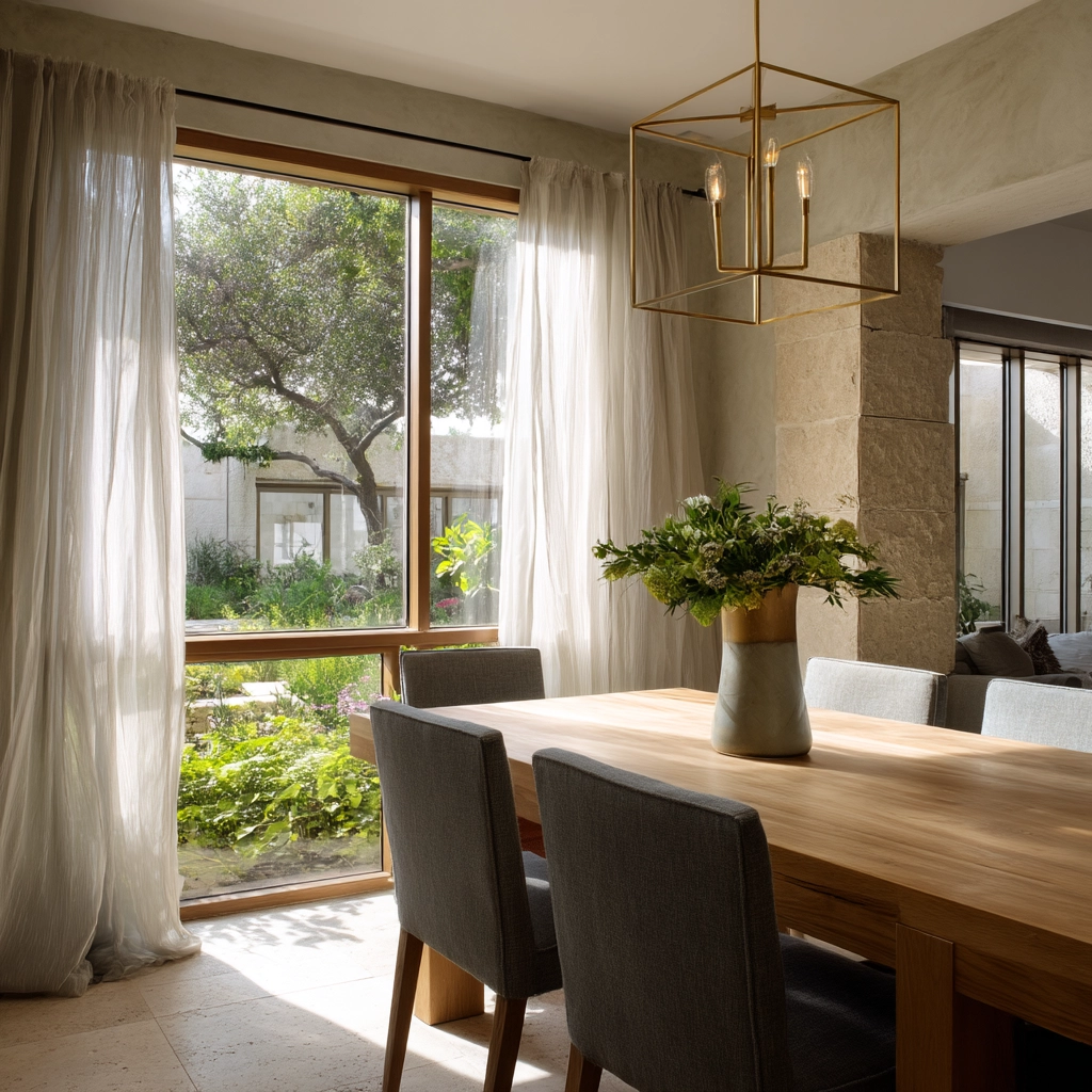Dining Room Curtain Ideas 49