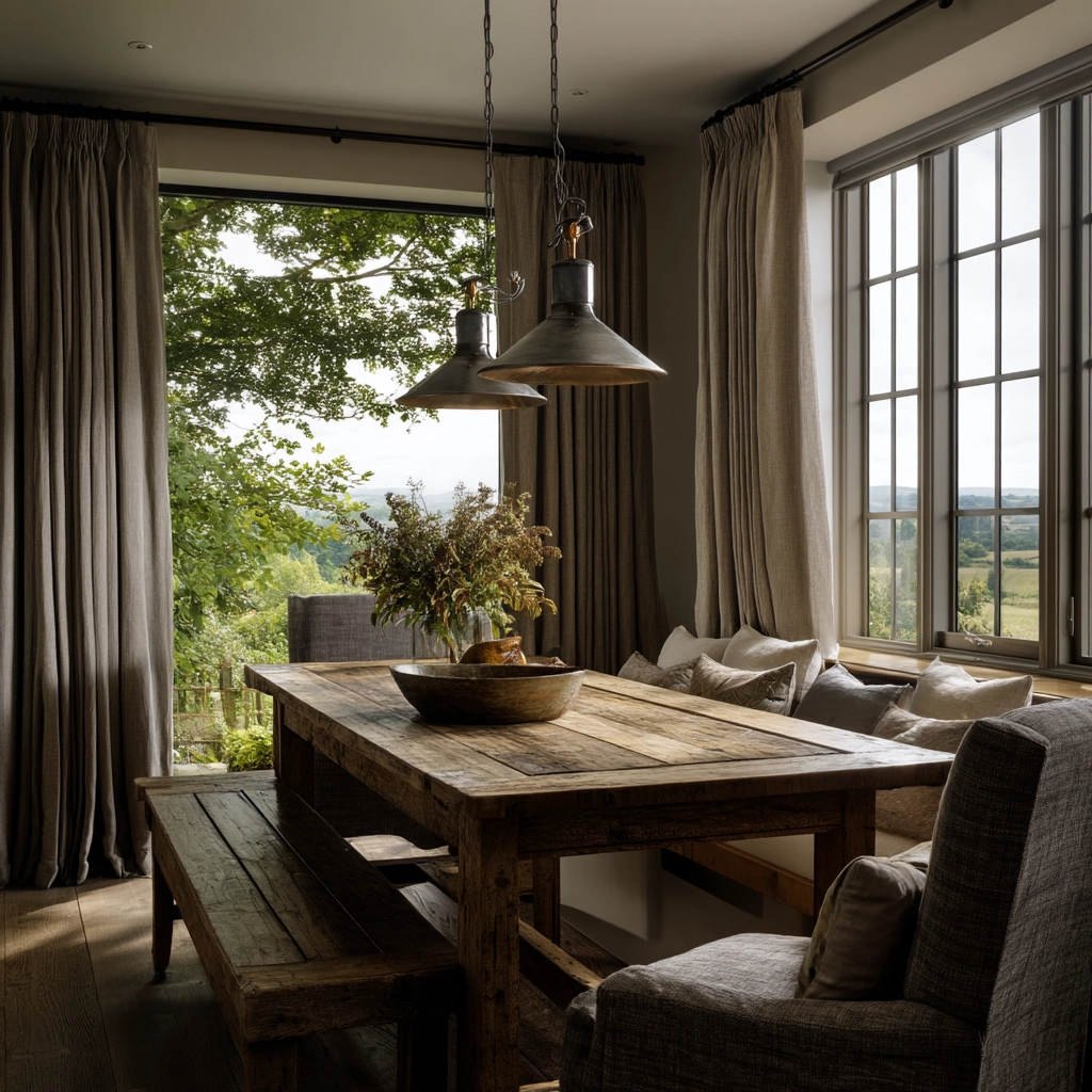 Dining Room Curtain Ideas 53