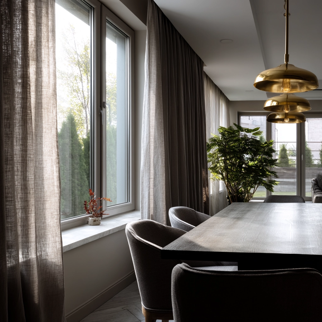 Dining Room Curtain Ideas 60