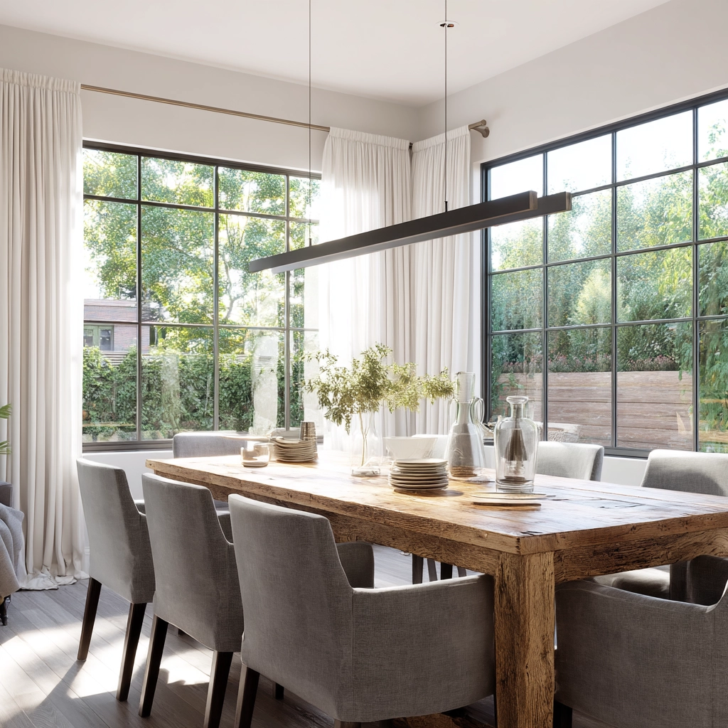 Dining Room Window Ideas 1