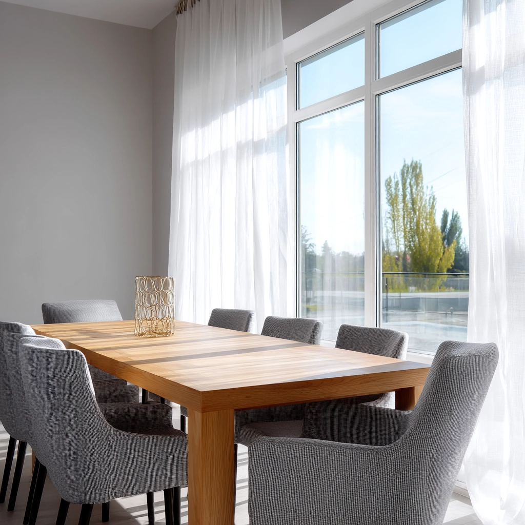 Dining Room Window Ideas 11