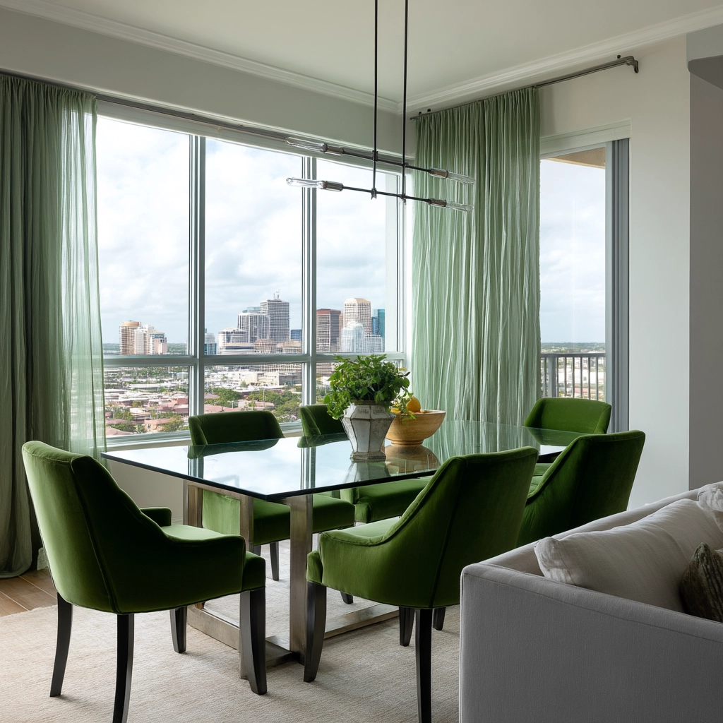 Dining Room Window Ideas 13