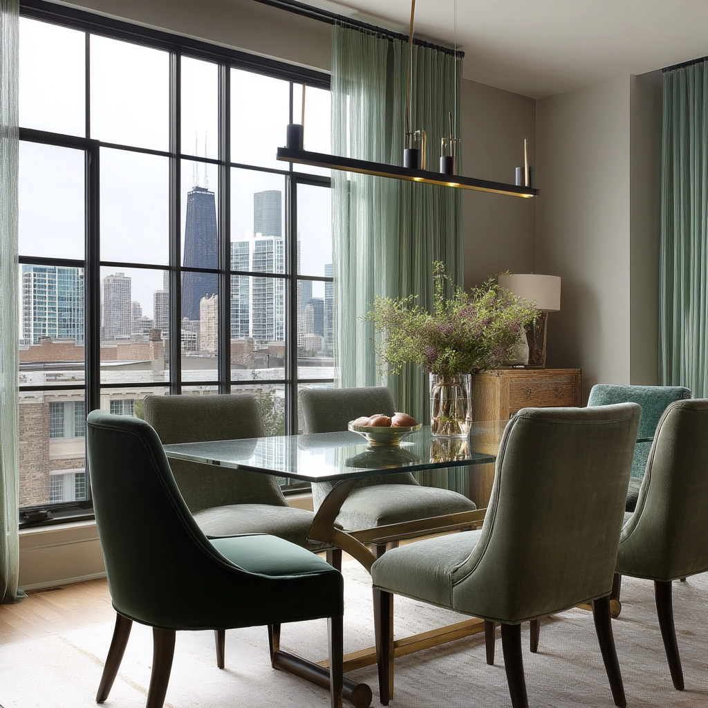 Dining Room Window Ideas 14