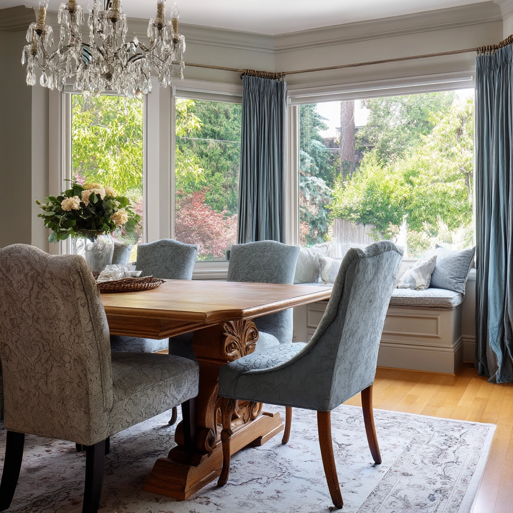 Dining Room Window Ideas 21