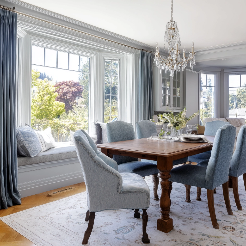 Dining Room Window Ideas 22