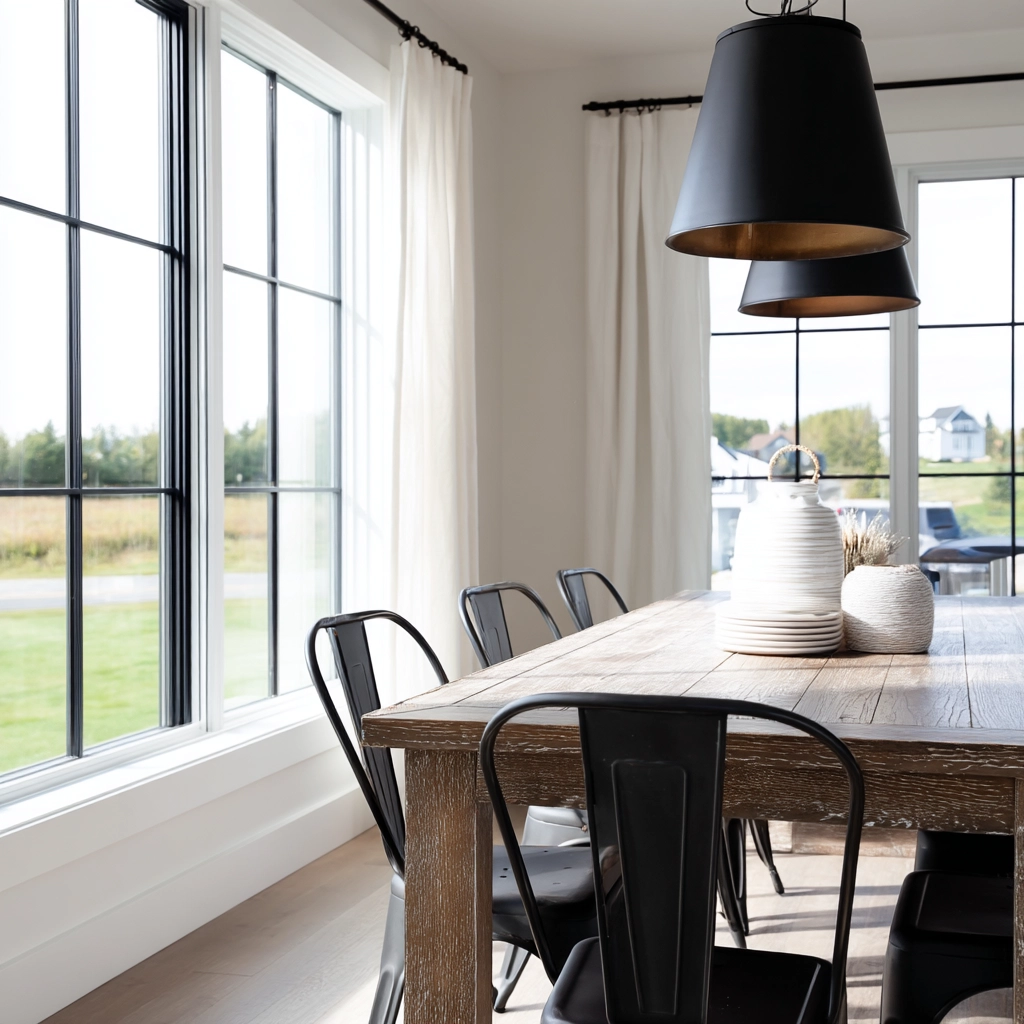 Dining Room Window Ideas 26