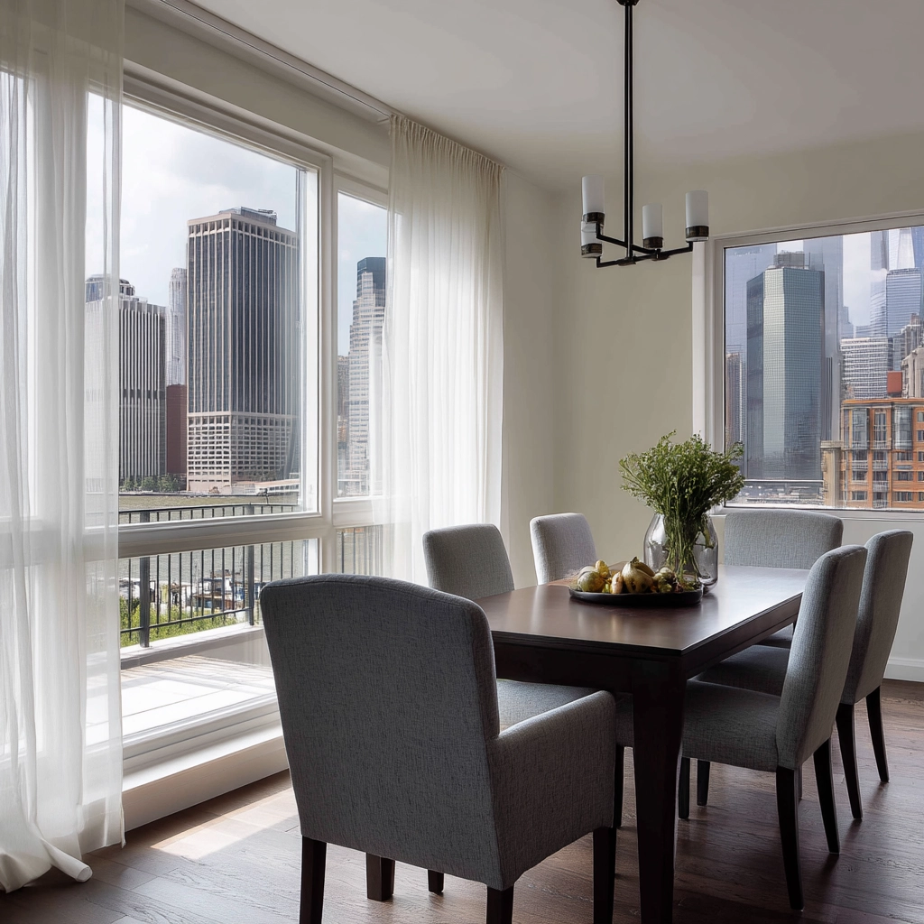 Dining Room Window Ideas 31