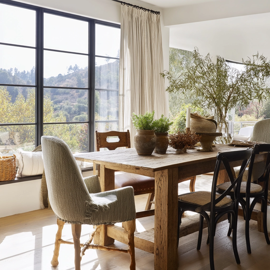 Dining Room Window Ideas 34