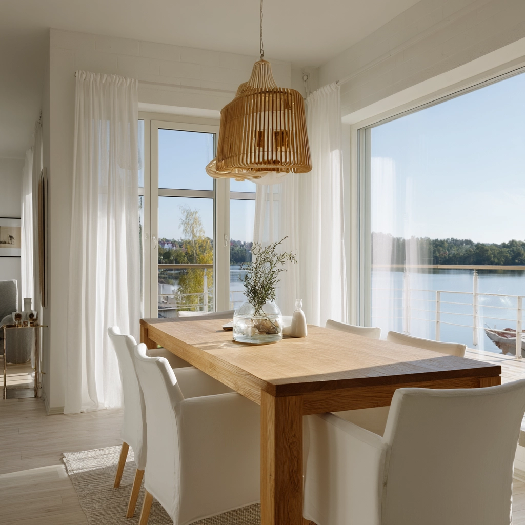Dining Room Window Ideas 37