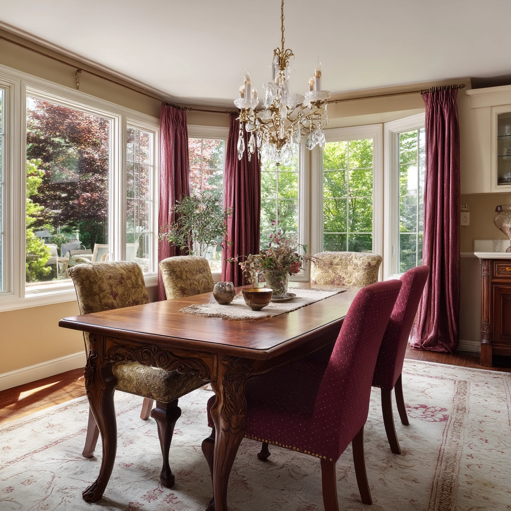 Dining Room Window Ideas 43