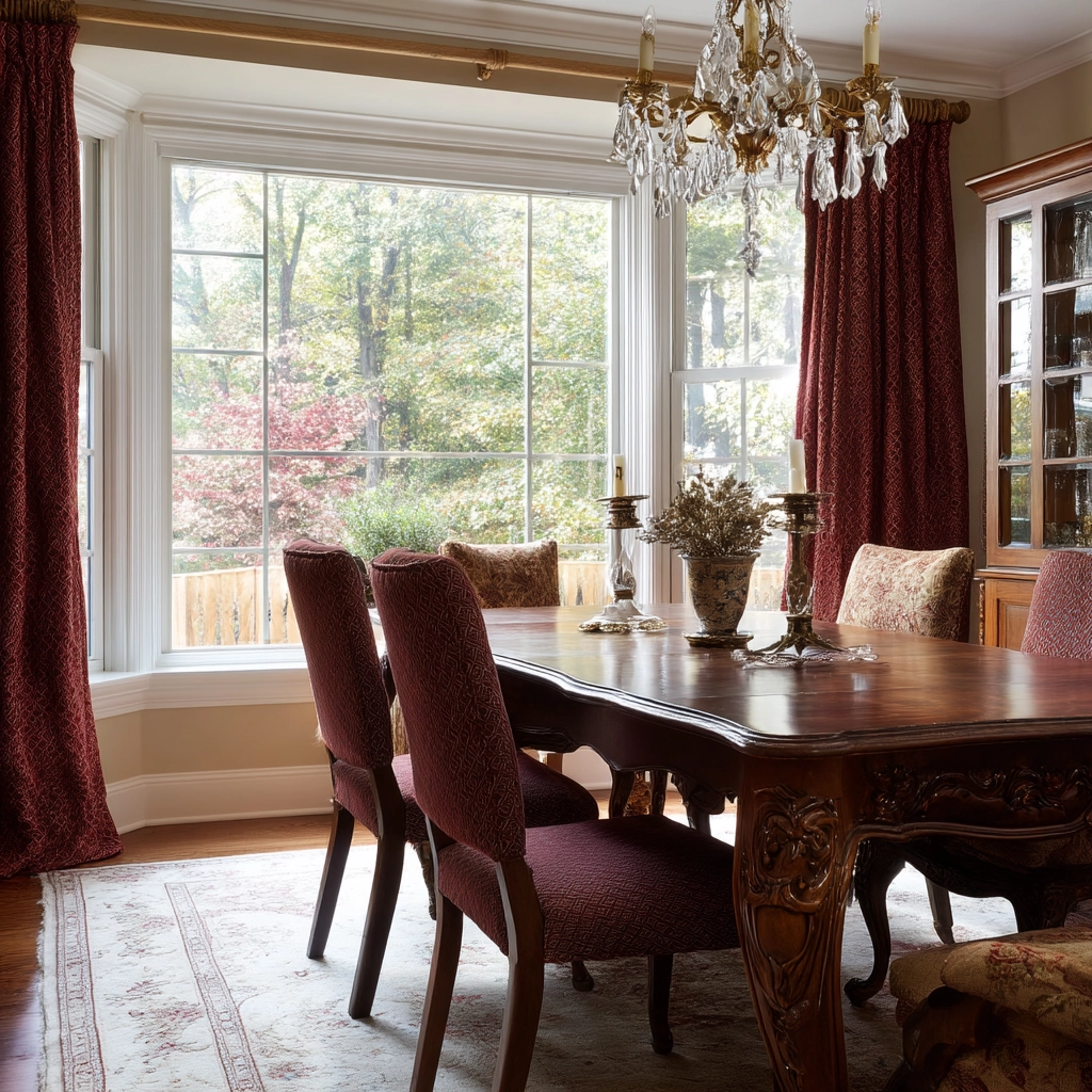 Dining Room Window Ideas 44
