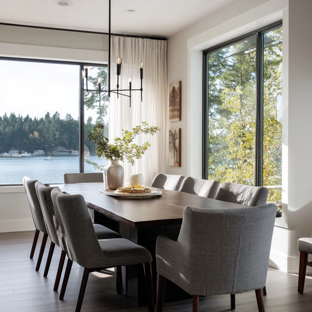 Dining Room Window Ideas 49
