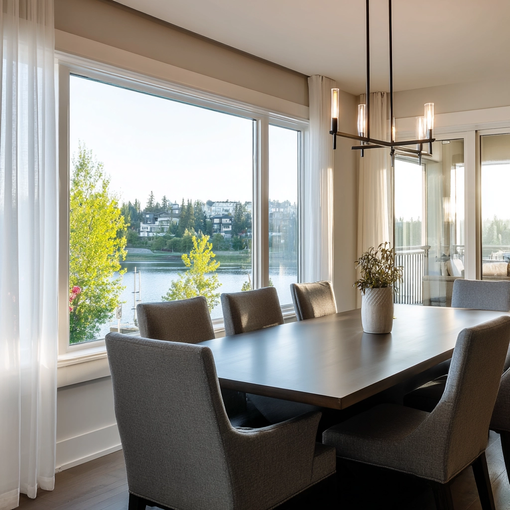 Dining Room Window Ideas 51