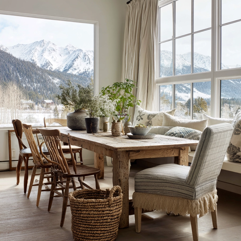 Dining Room Window Ideas 54