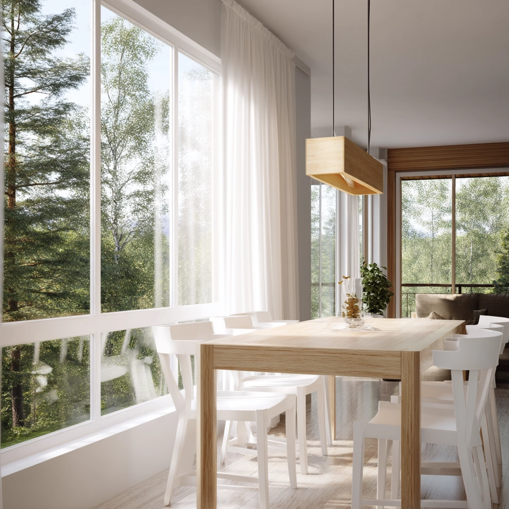 Dining Room Window Ideas 58