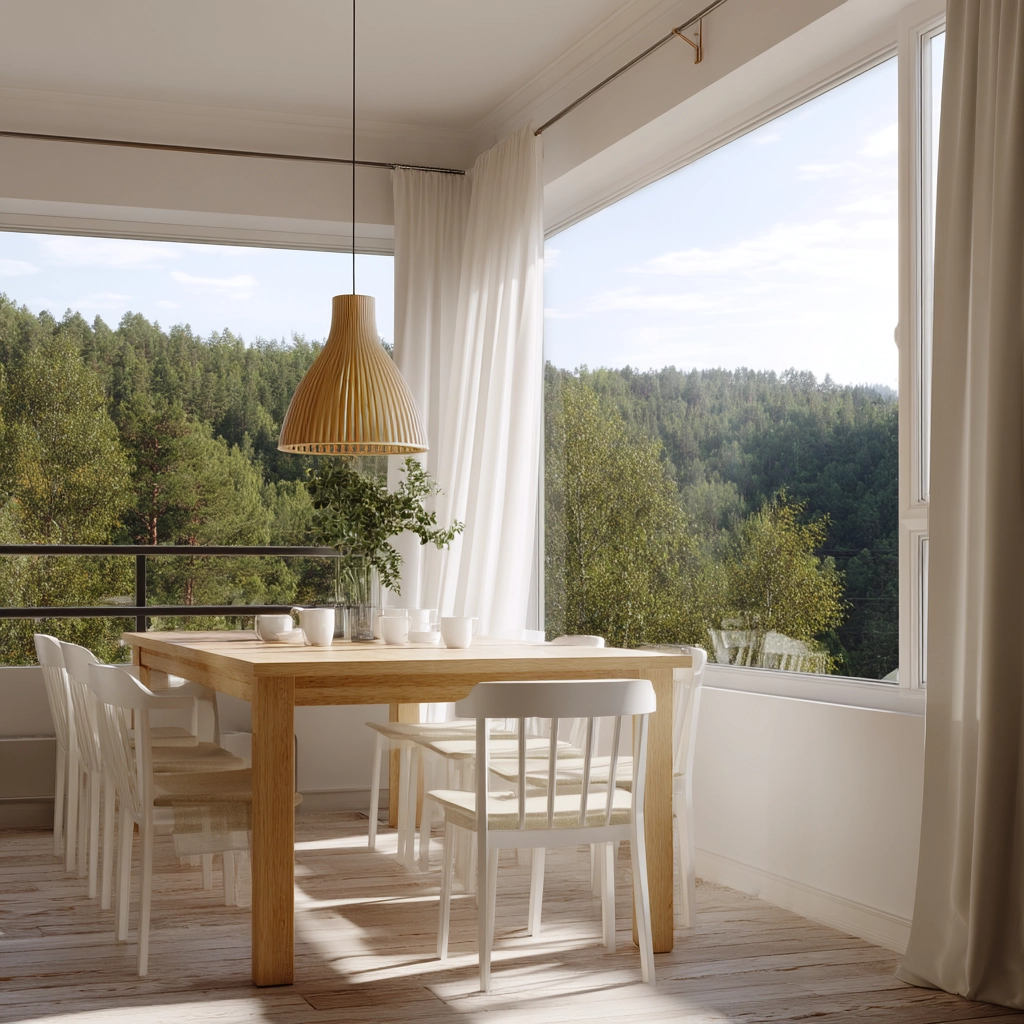 Dining Room Window Ideas 59