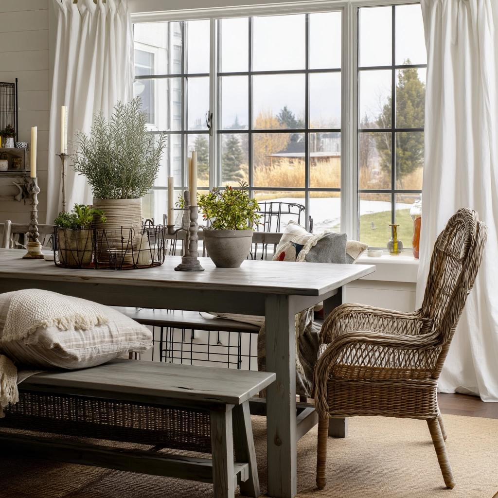 Dining Room Window Ideas 6