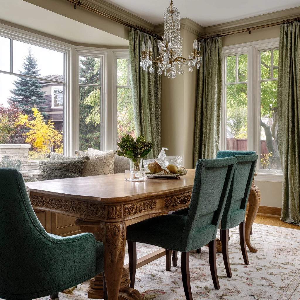 Dining Room Window Ideas 62
