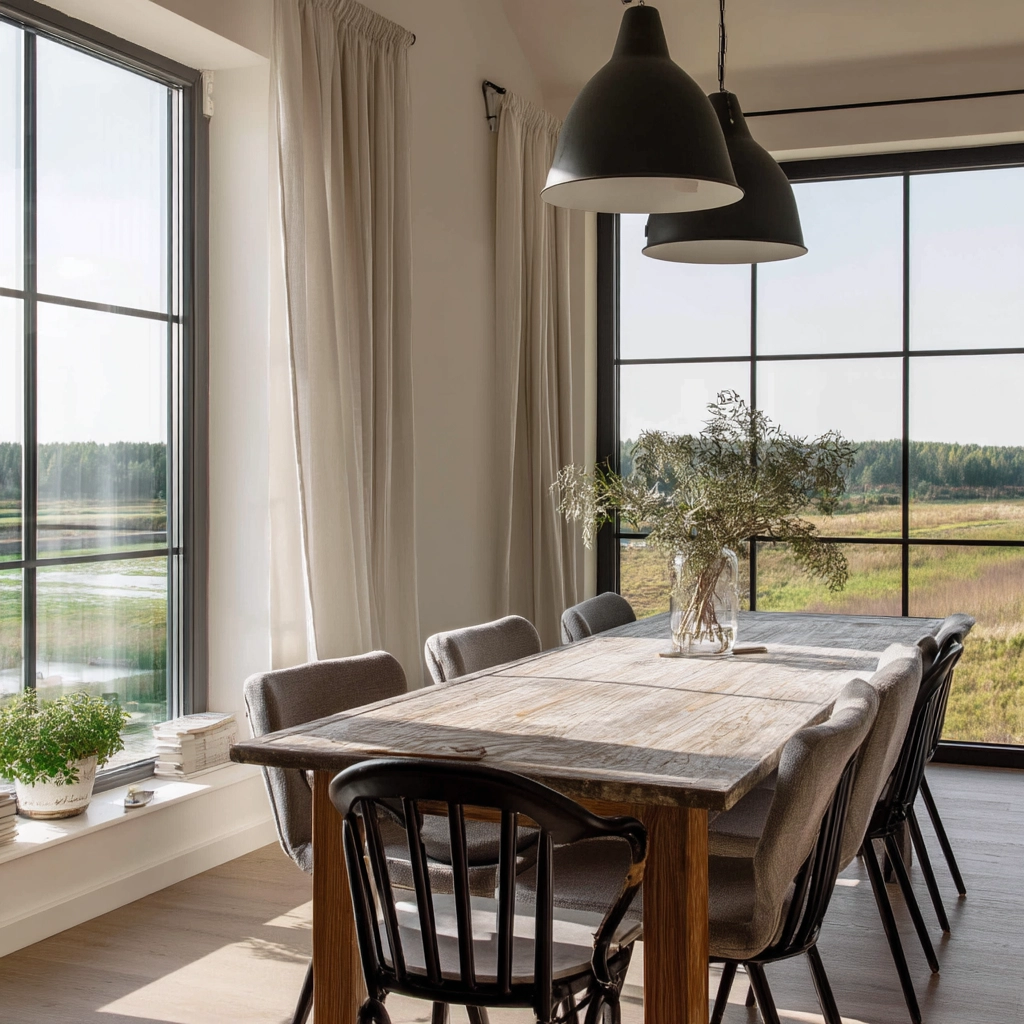 Dining Room Window Ideas 68