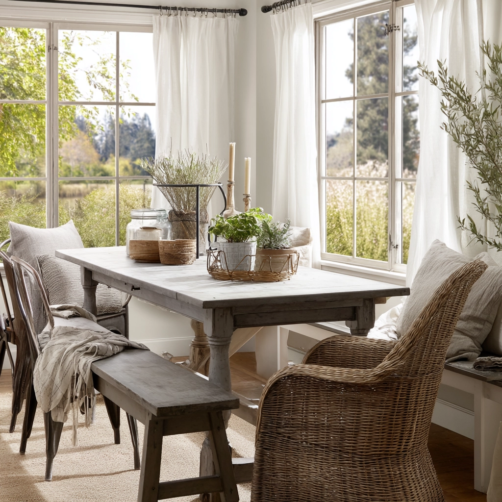 Dining Room Window Ideas 7
