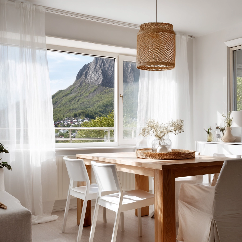 Dining Room Window Ideas 77
