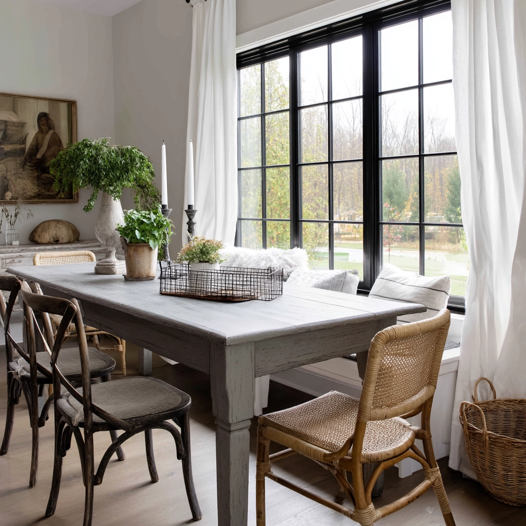 Dining Room Window Ideas 8