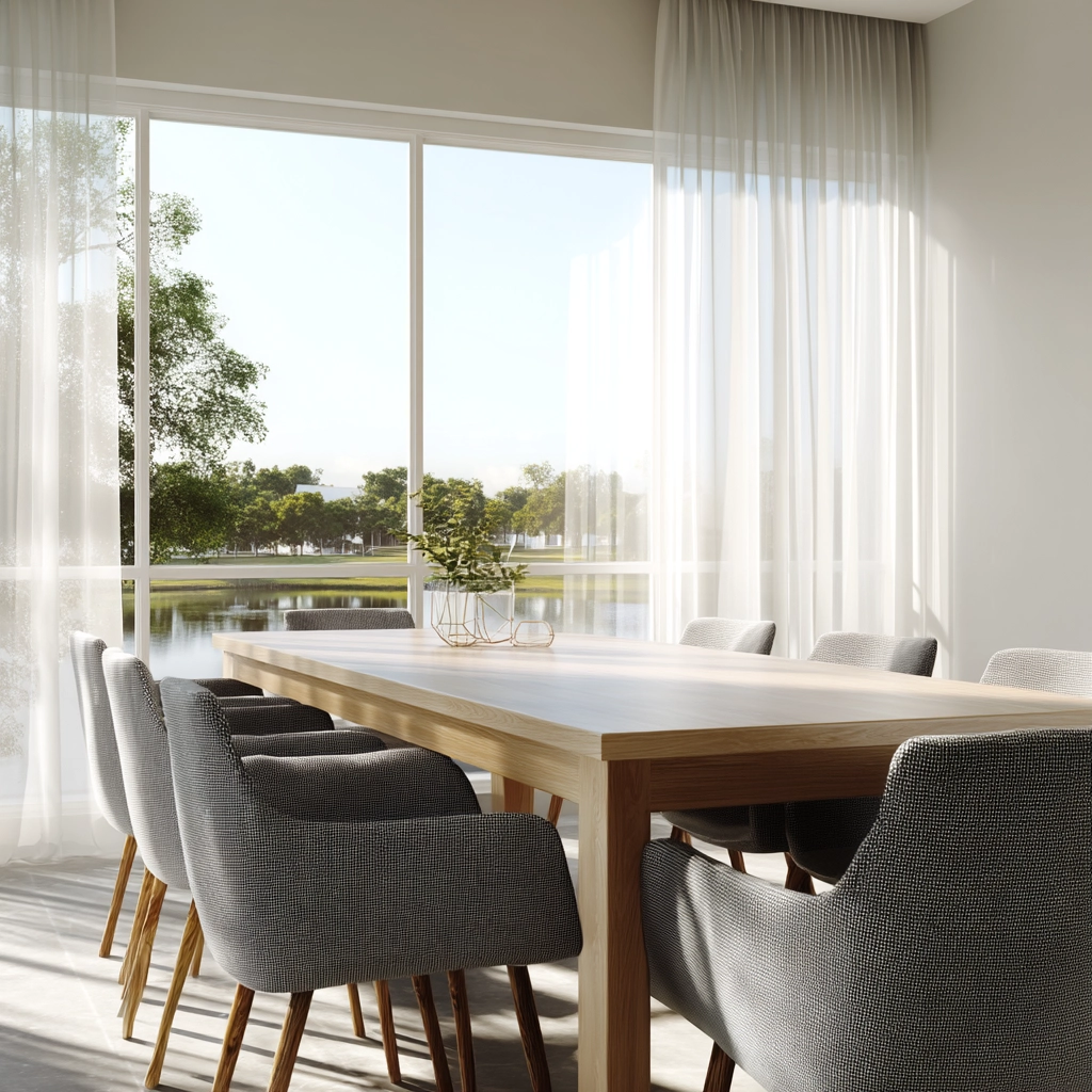 Dining Room Window Ideas 9