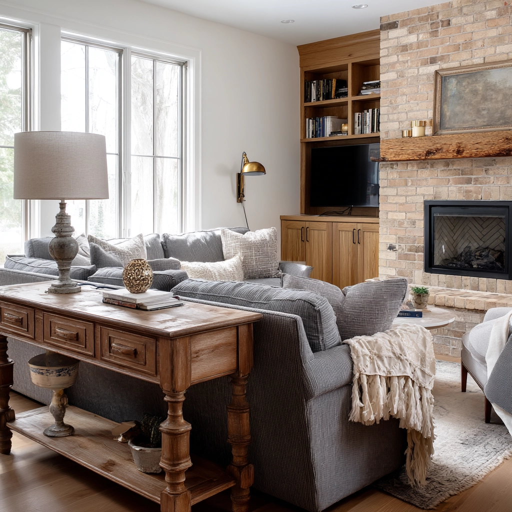 Farmhouse Living Room Ideas 10