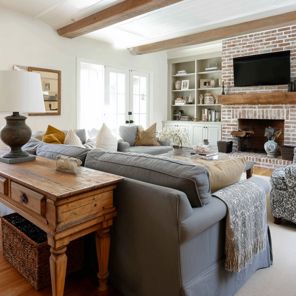 Farmhouse Living Room Ideas 12