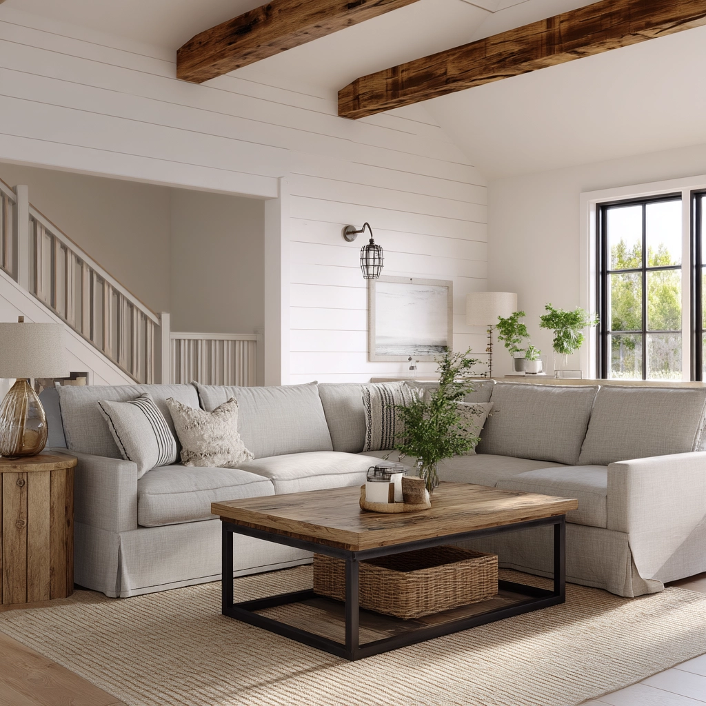 Farmhouse Living Room Ideas 40