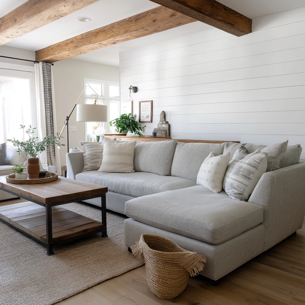 Farmhouse Living Room Ideas 55