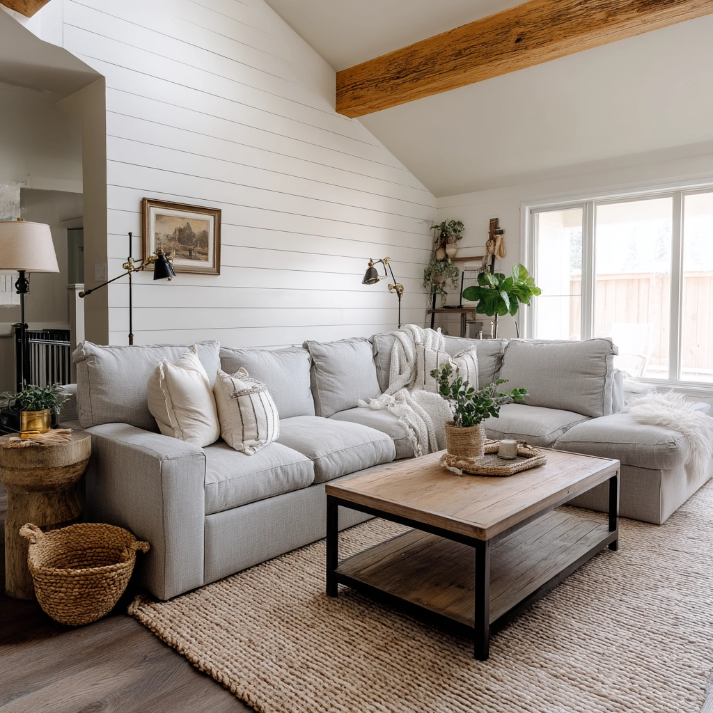 Farmhouse Living Room Ideas 69