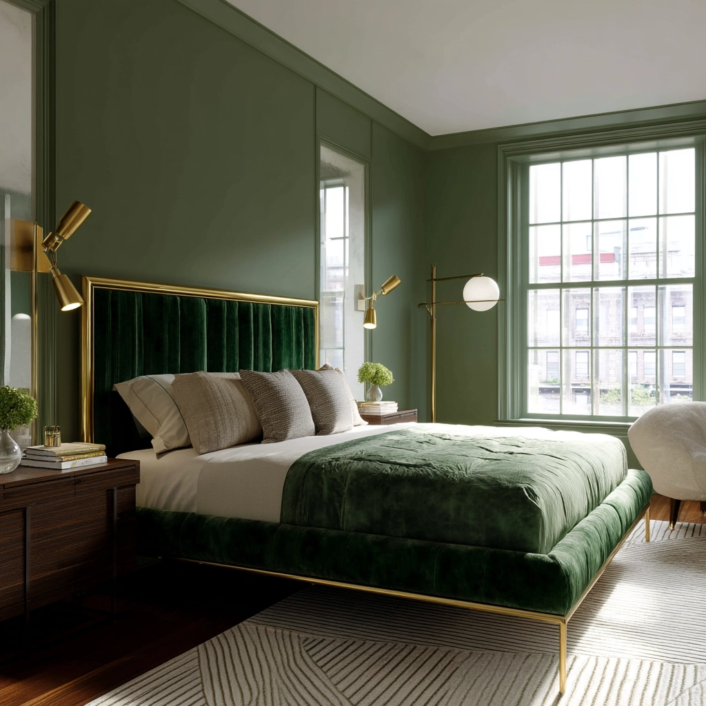 Green Bedroom Ideas 23