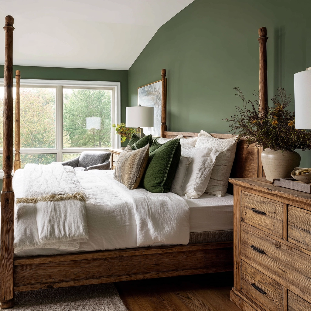 Green Bedroom Ideas 32