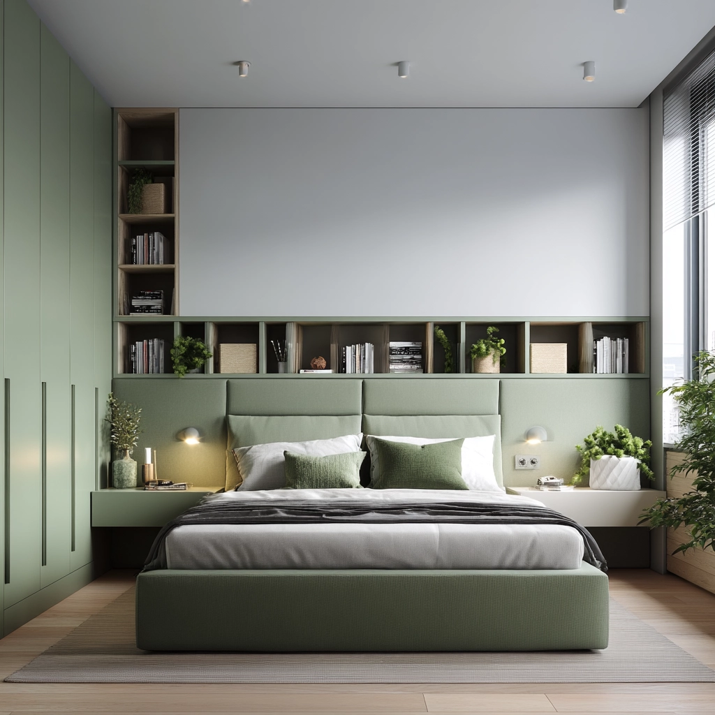 Green Bedroom Ideas 34