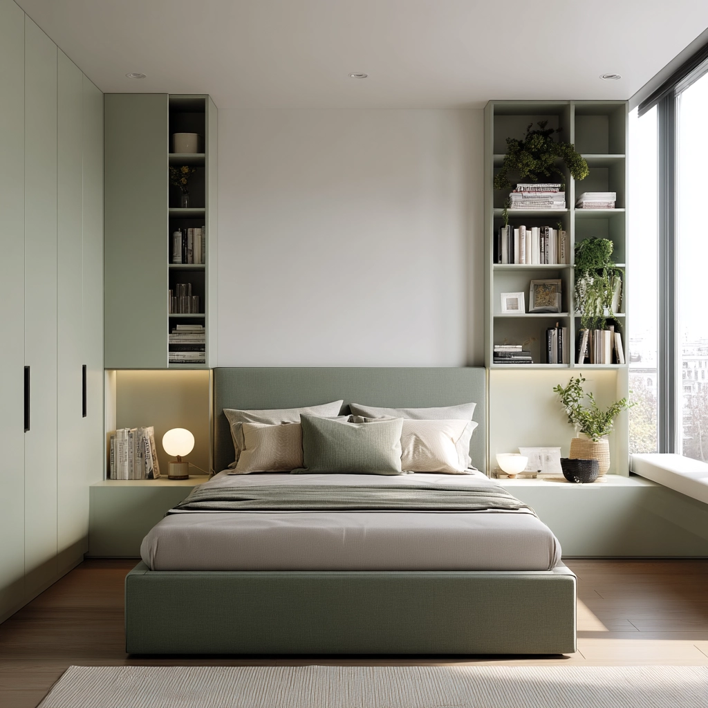 Green Bedroom Ideas 36