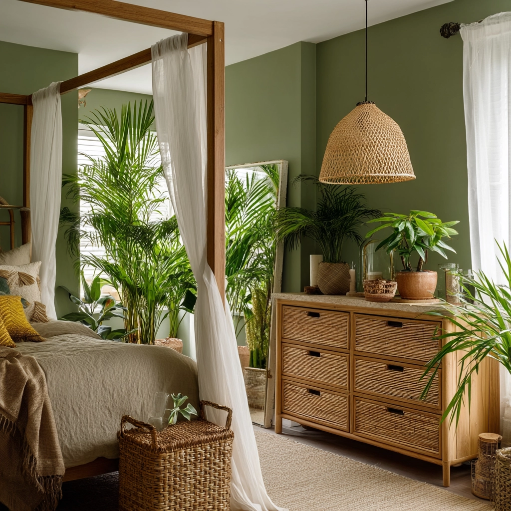Green Bedroom Ideas 37