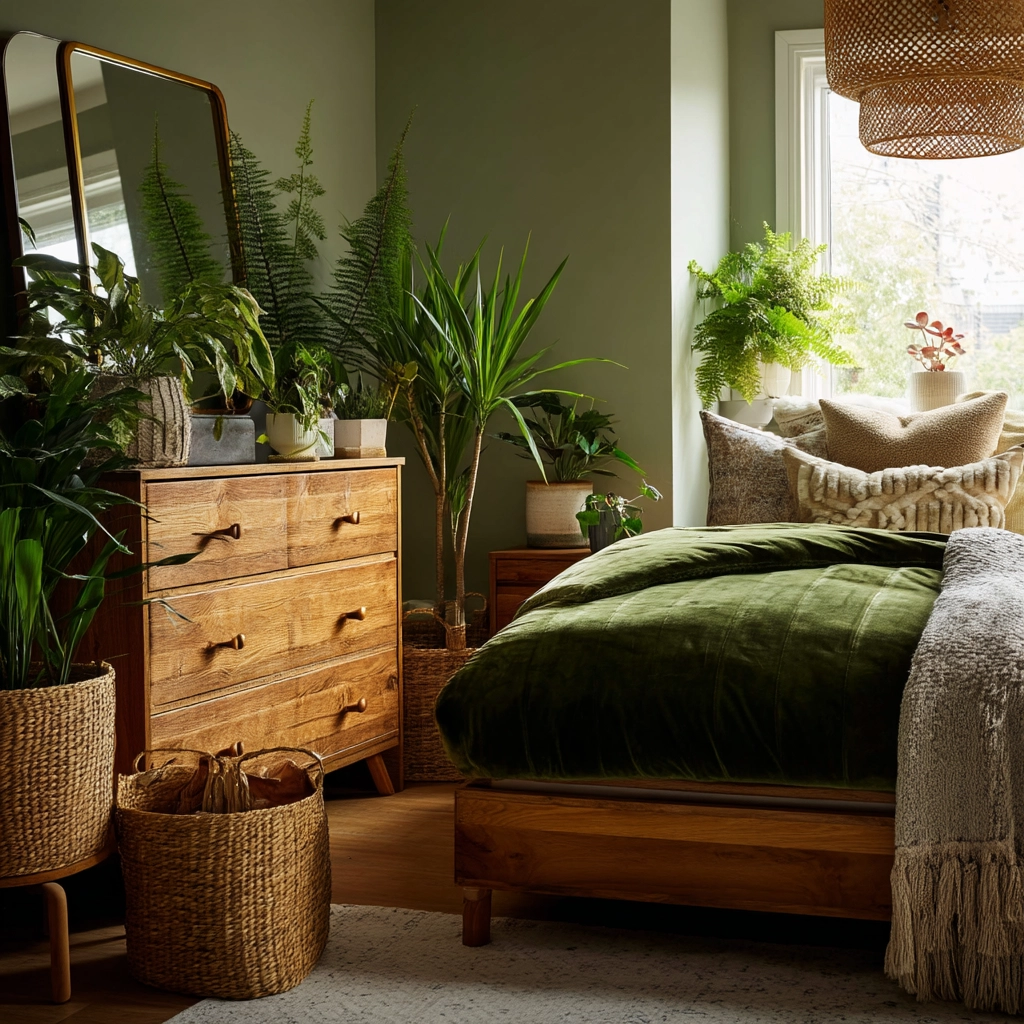 Green Bedroom Ideas 50