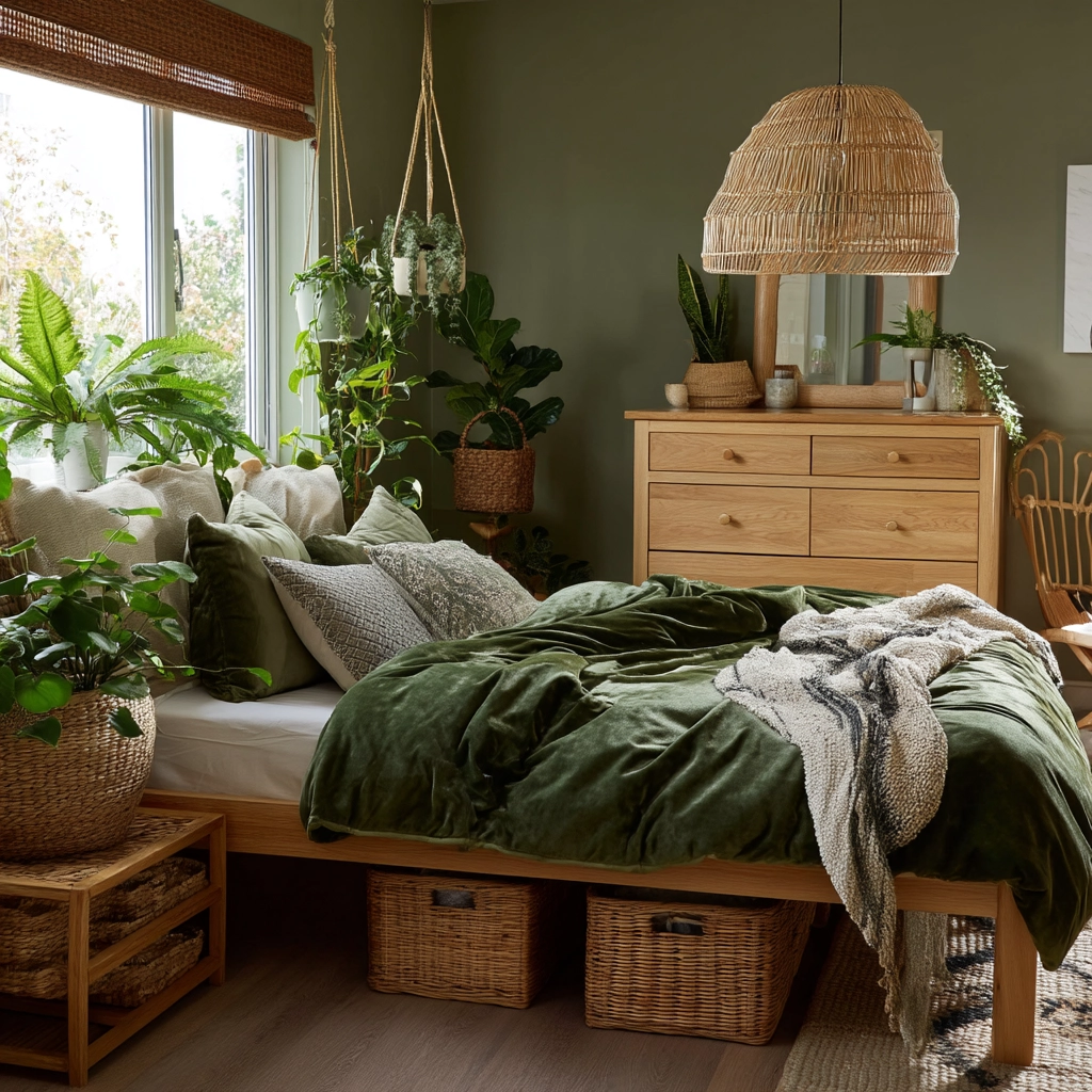 Green Bedroom Ideas 52
