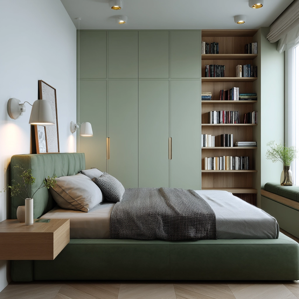 Green Bedroom Ideas 55