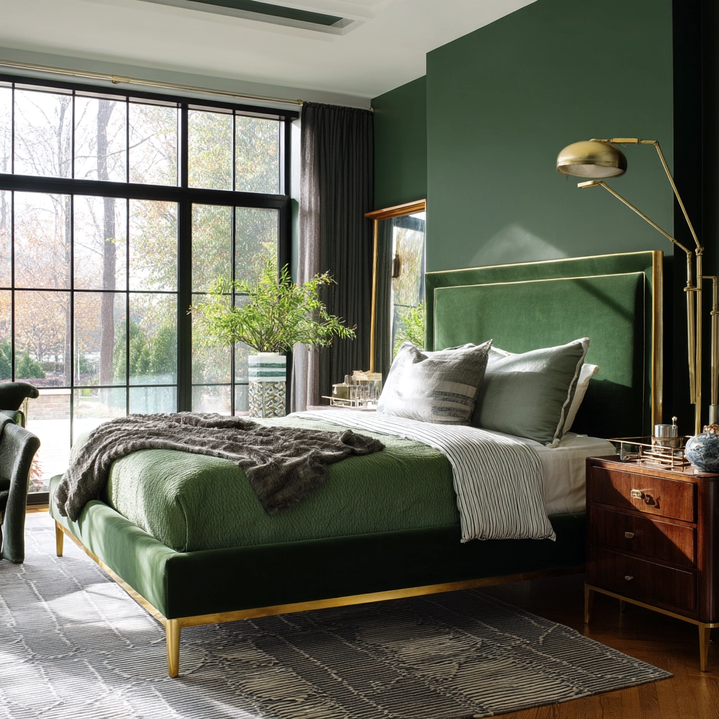 Green Bedroom Ideas 62