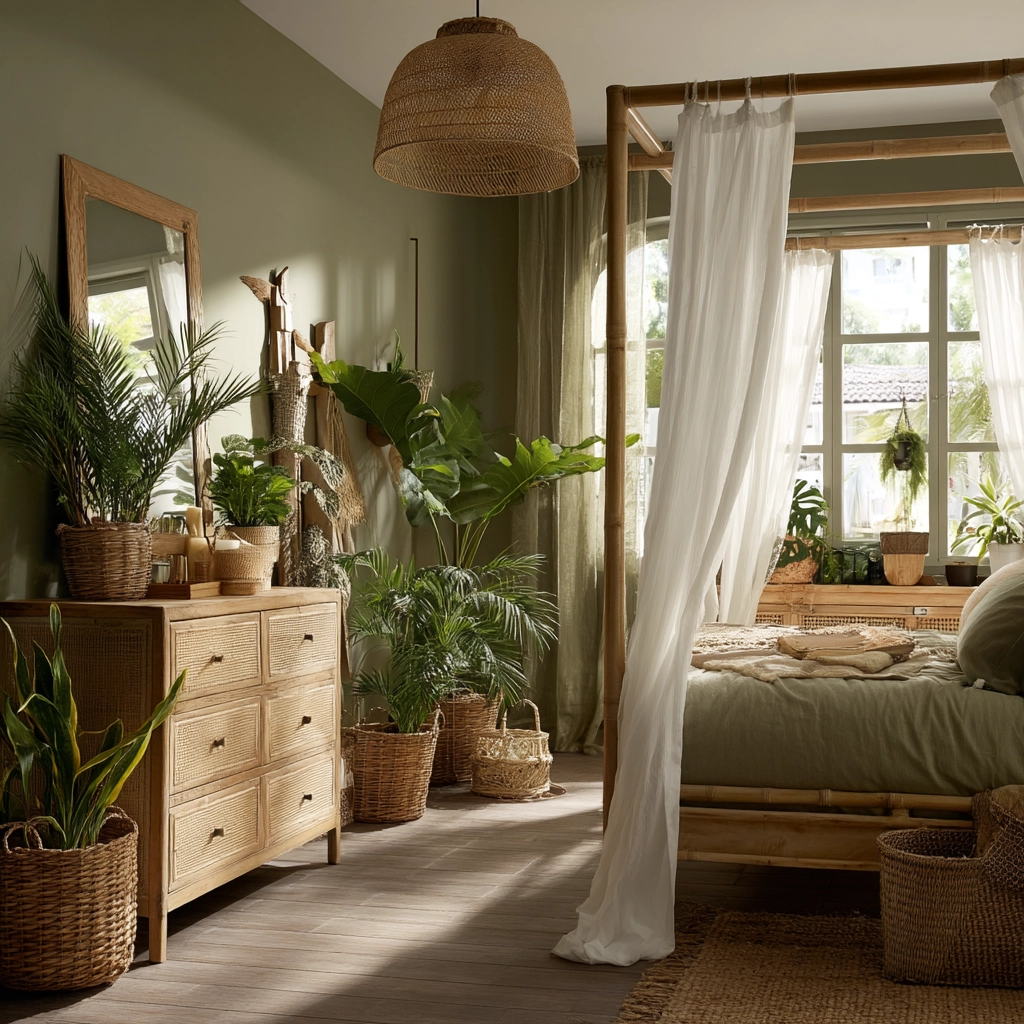 Green Bedroom Ideas 76